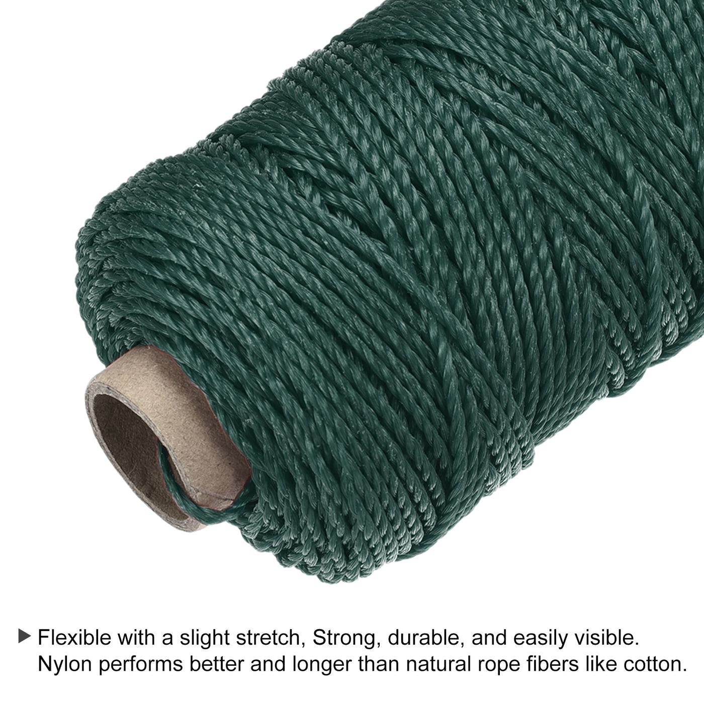 Harfington Twisted Mason Line Nylon String Cord for Netting