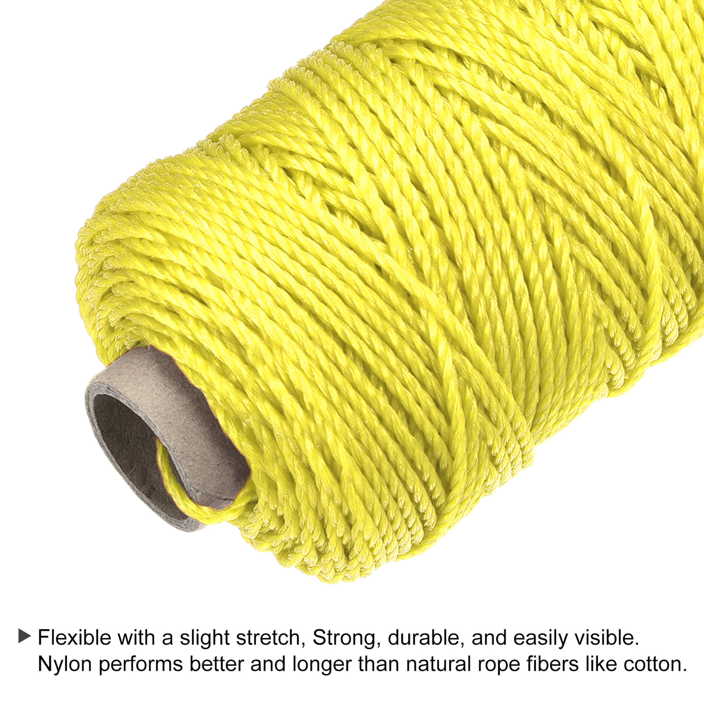 Harfington Twisted Mason Line Nylon String Cord for Netting