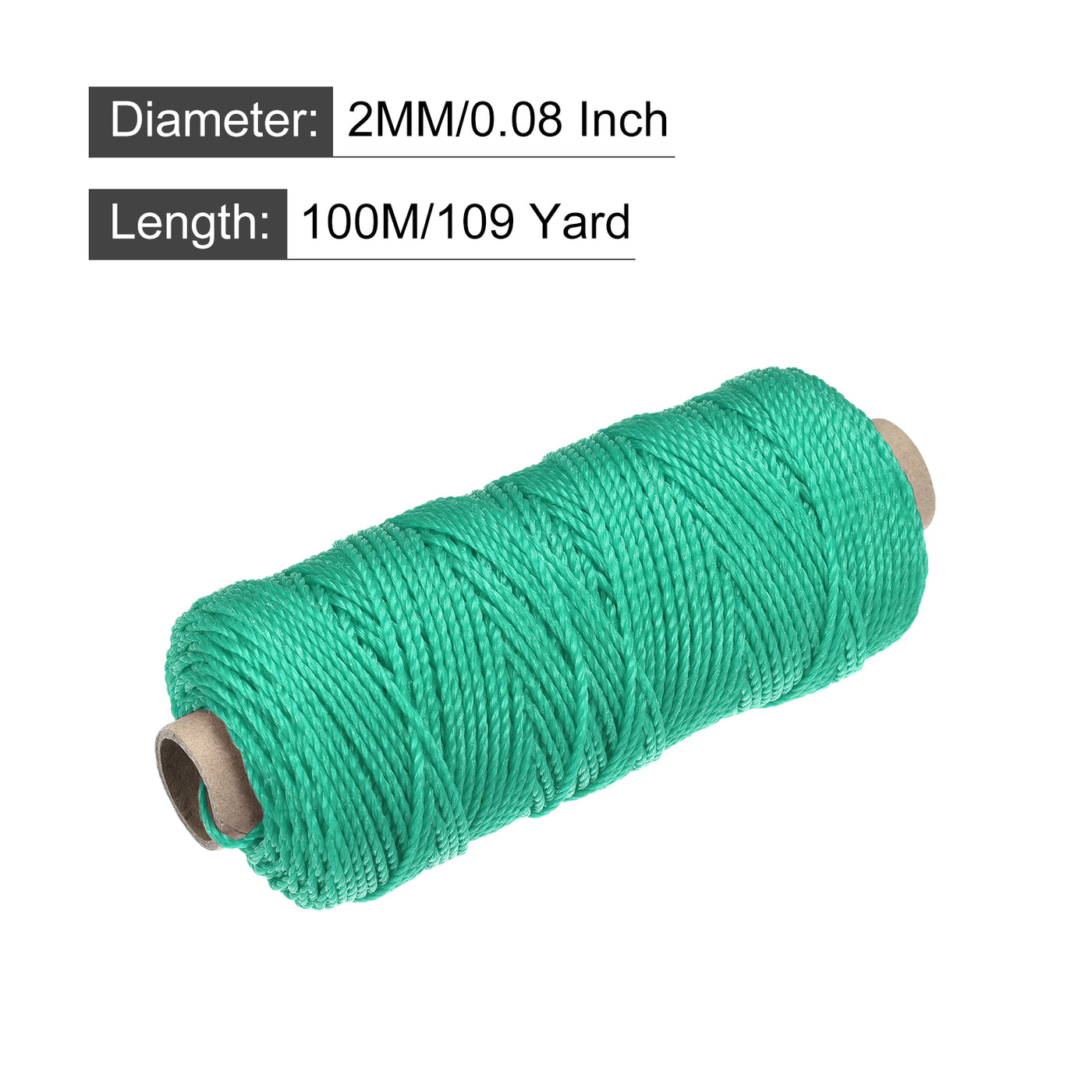 Harfington Twisted Mason Line Nylon String Cord for Netting