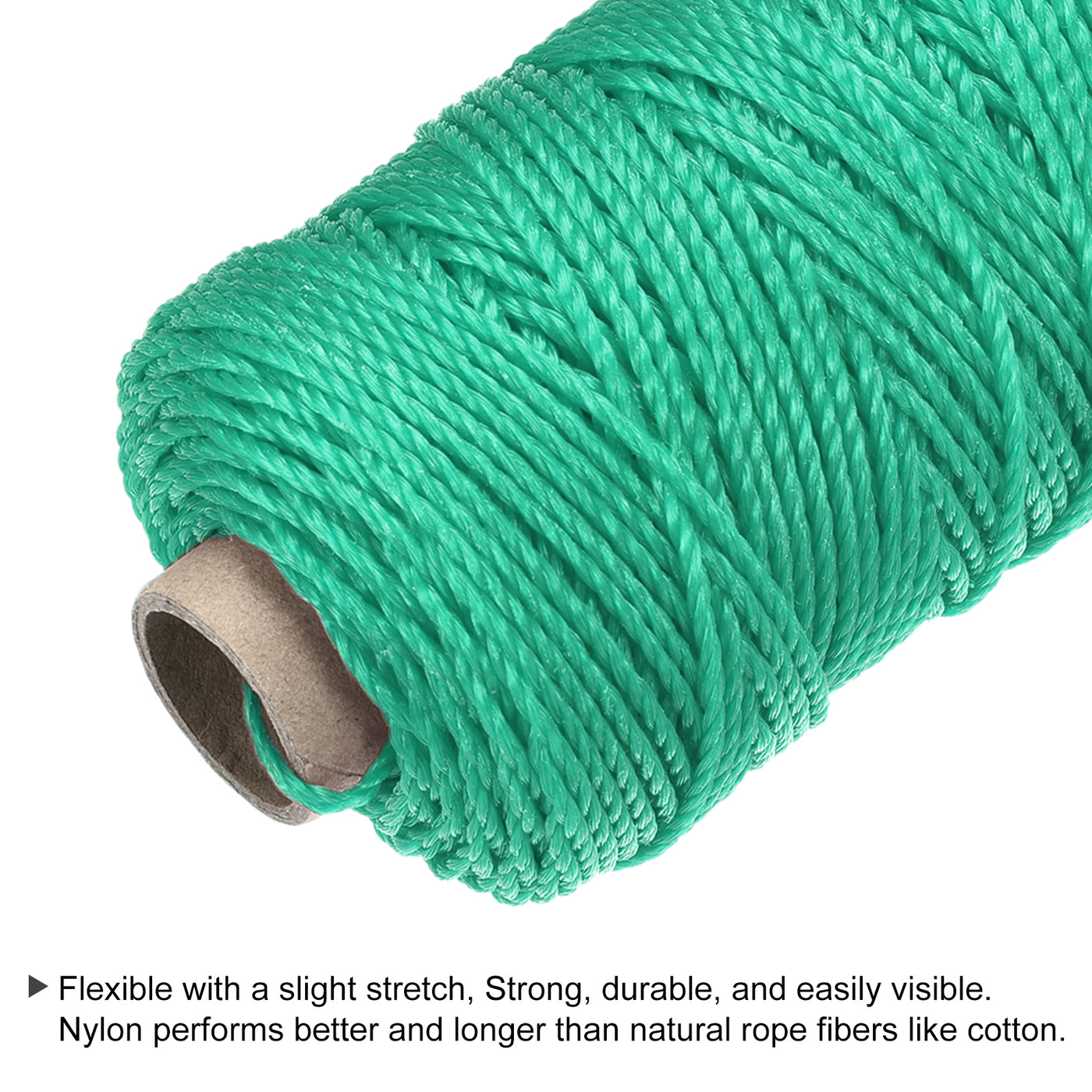 Harfington Twisted Mason Line Nylon String Cord for Netting