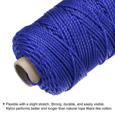 Harfington Twisted Mason Line Nylon String Cord for Netting