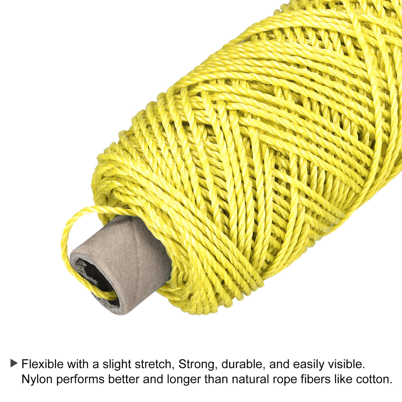 Harfington Twisted Mason Line Nylon String Cord for Crafting