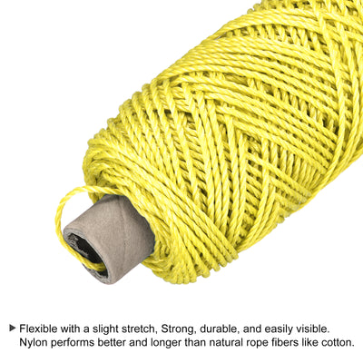 Harfington Twisted Mason Line Nylon String Cord for Crafting