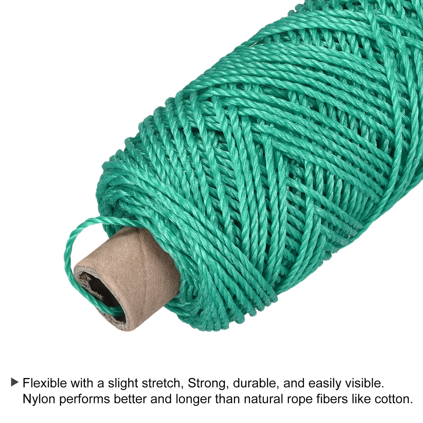 Harfington Twisted Mason Line Nylon String Cord for Crafting