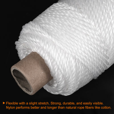 Harfington Twisted Mason Line Nylon String Cord for Crafting