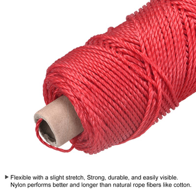 Harfington Twisted Mason Line Nylon String Cord for Crafting