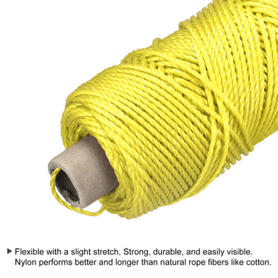 Harfington Twisted Mason Line Nylon String Cord for Crafting