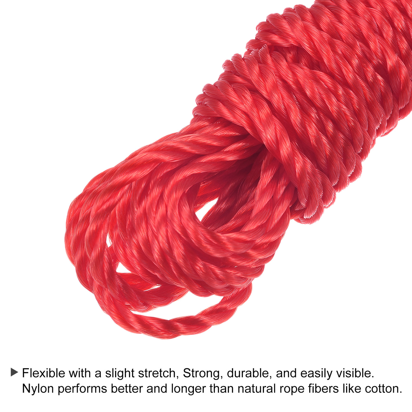 Harfington Twisted Mason Line Nylon String Cord for Masonry