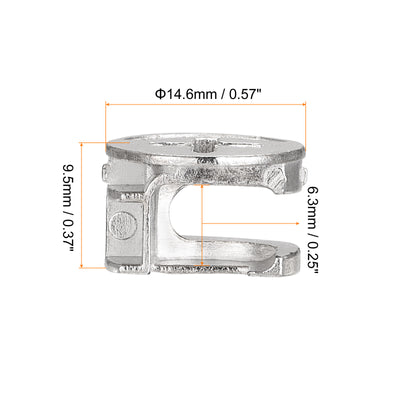 Harfington Cam Lock Nut for Furniture Joint Connector Locking Nuts Furniture Connecting Cam Fittings