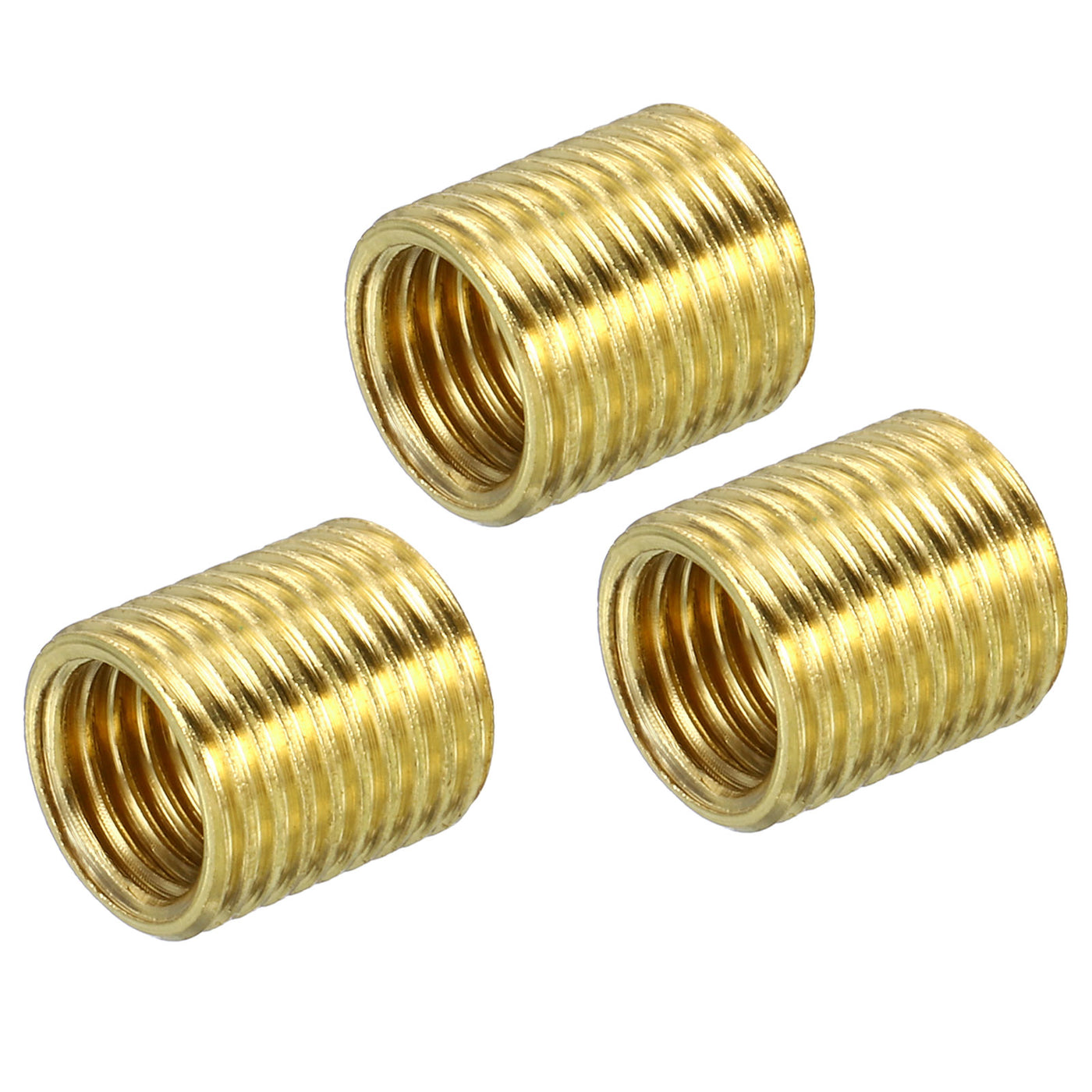 Harfington Thread Reducing Nuts Insert Brass Adapters Long Pipe Fitting Conversion Sleeve Reducer