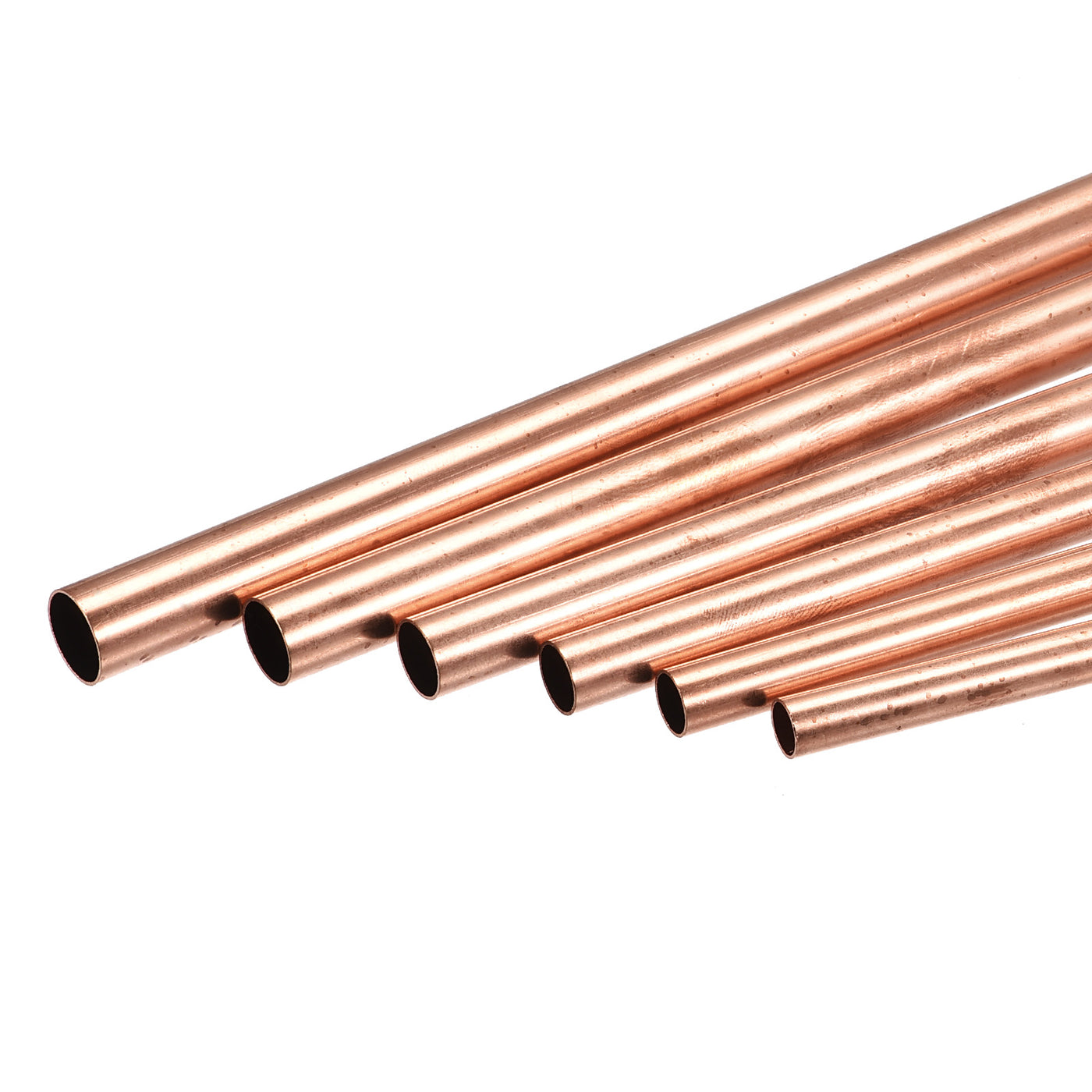 Harfington Uxcell Copper Tube, Round Metal Tubing for DIY