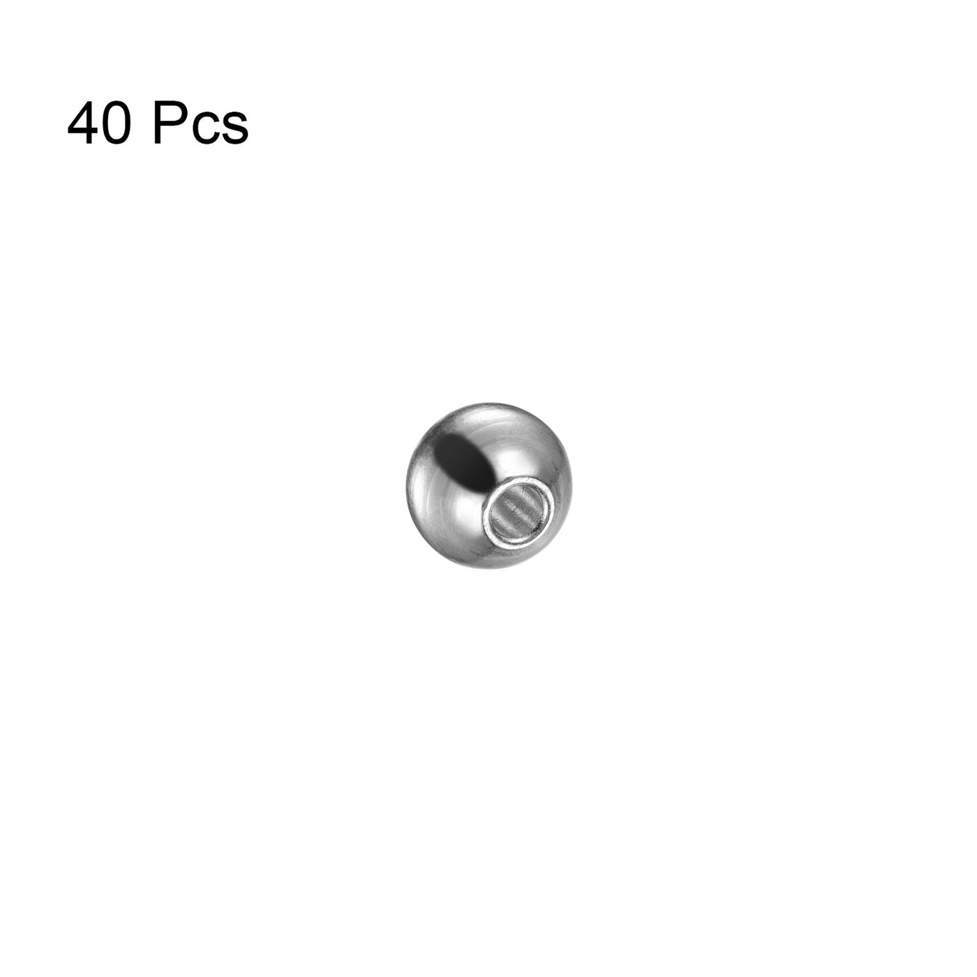 Harfington Beads Stainless Steel Bead for DIY Craft