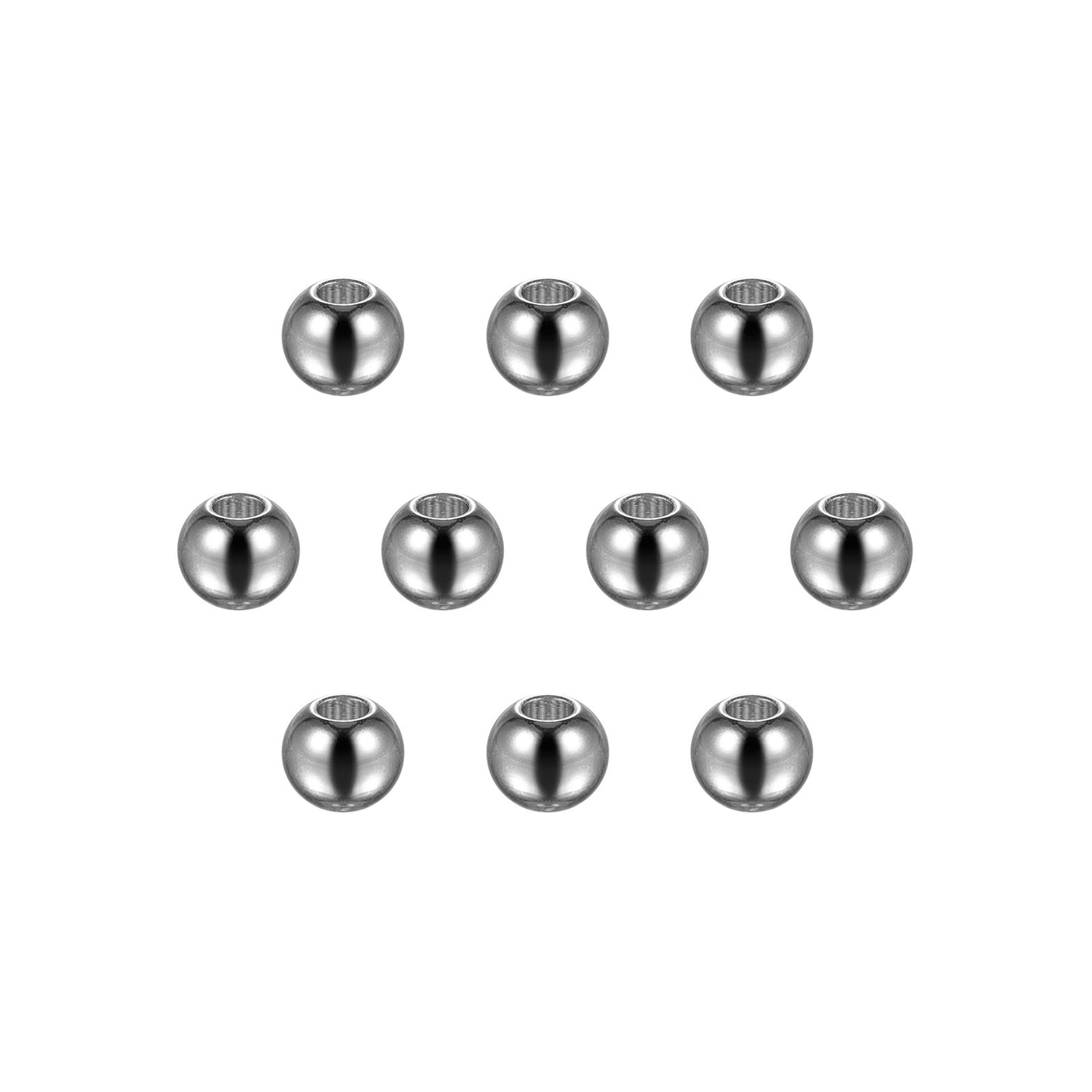 Harfington Beads Stainless Steel Bead for DIY Crafts