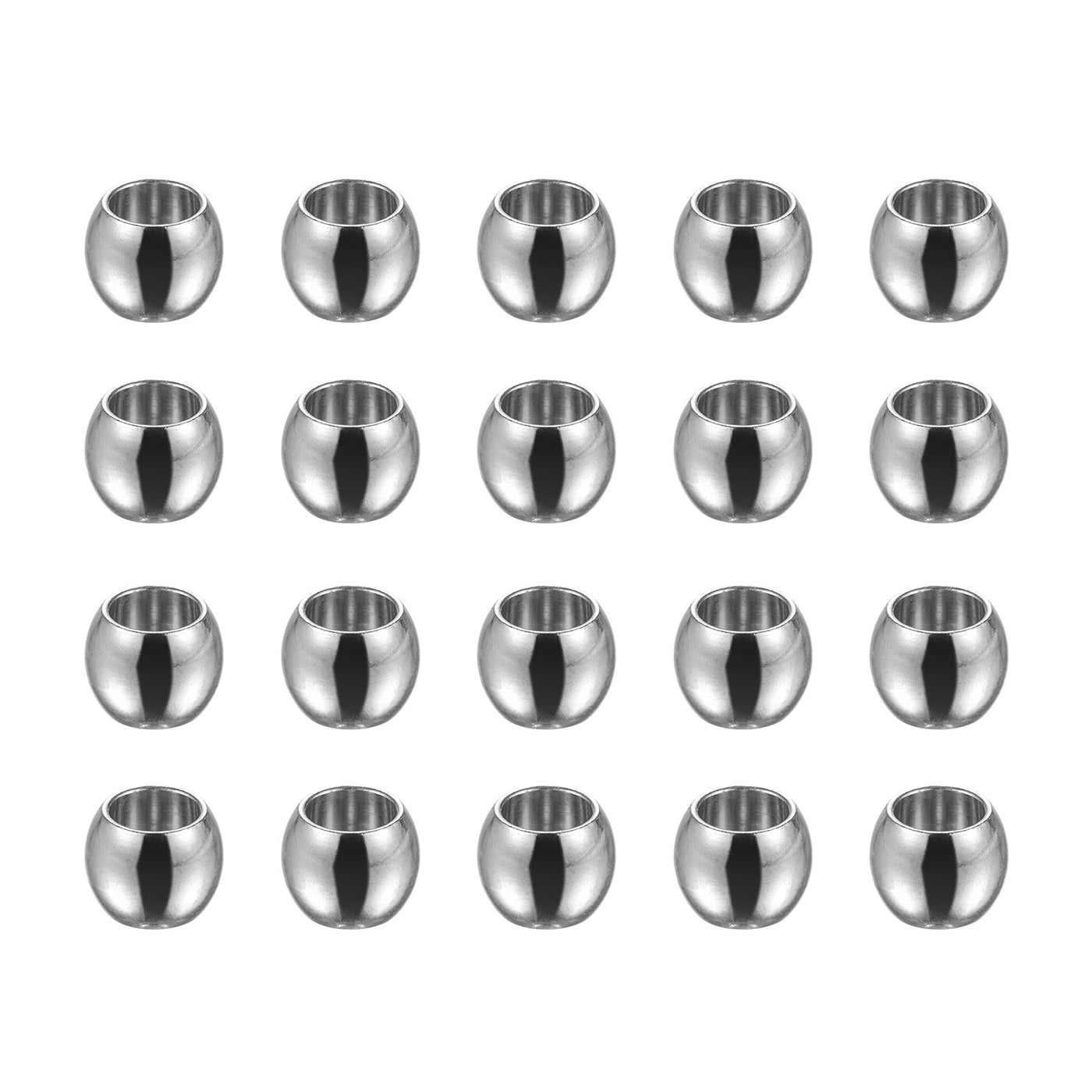 Harfington Beads Stainless Steel Bead for DIY Craft