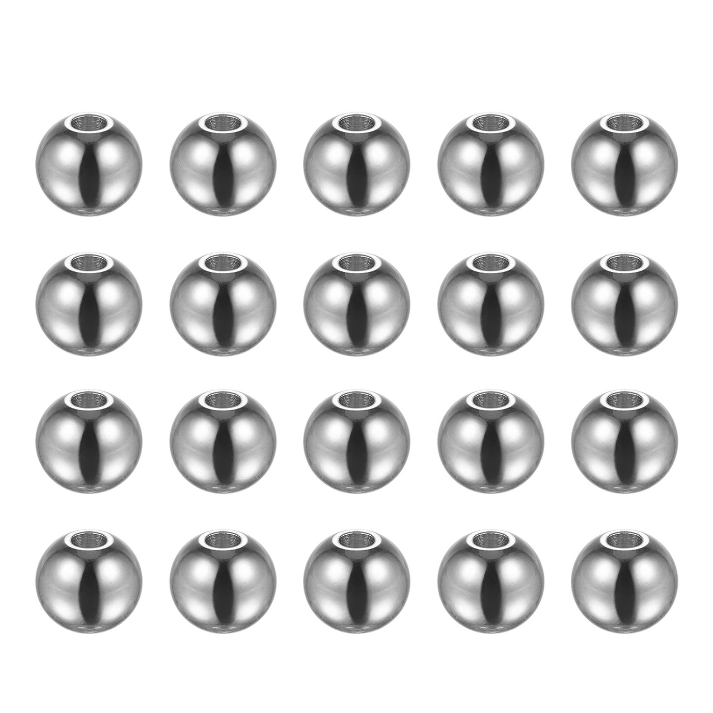 Harfington Beads Stainless Steel Bead for DIY Craft