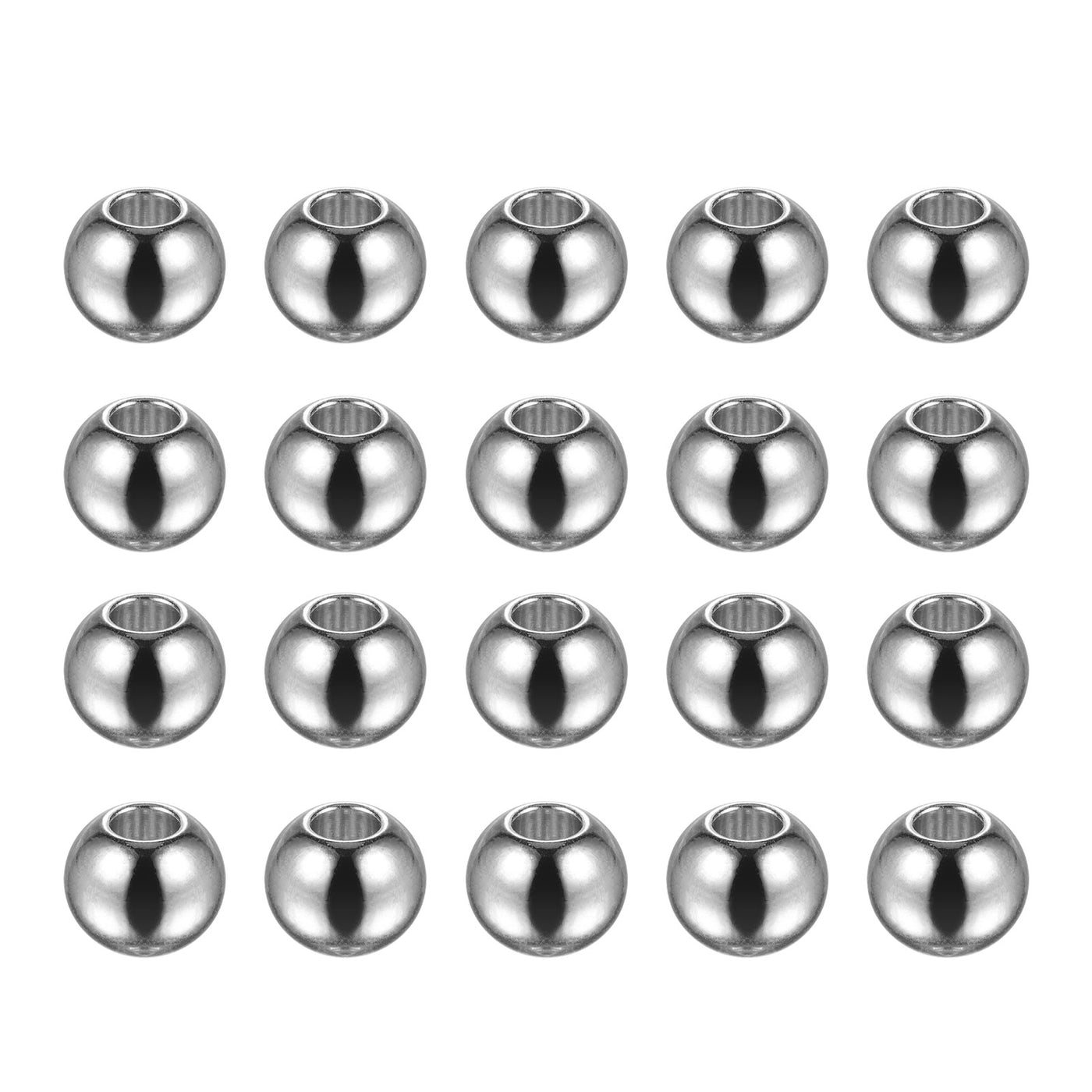 Harfington Beads Stainless Steel Bead for DIY Craft