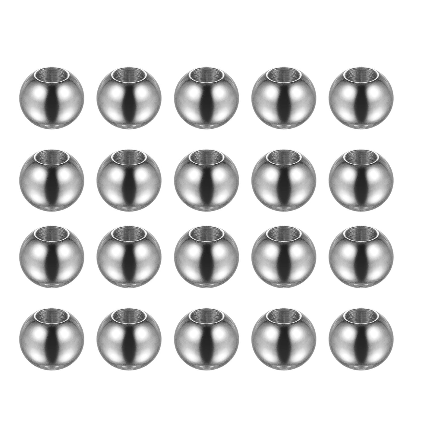 Harfington Beads Stainless Steel Bead for DIY Craft