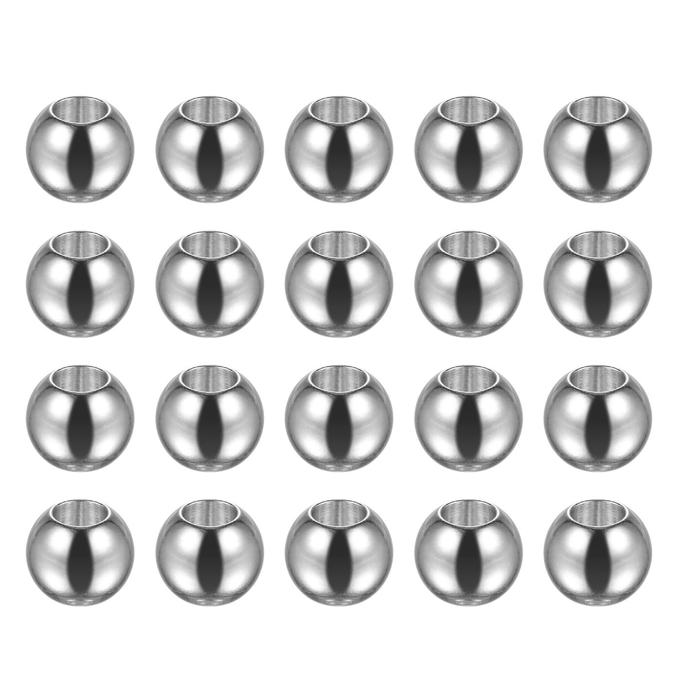 Harfington Beads Stainless Steel Bead for DIY Craft