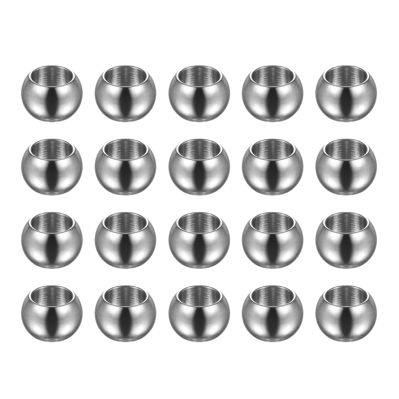 Harfington Beads Stainless Steel Bead for DIY Craft