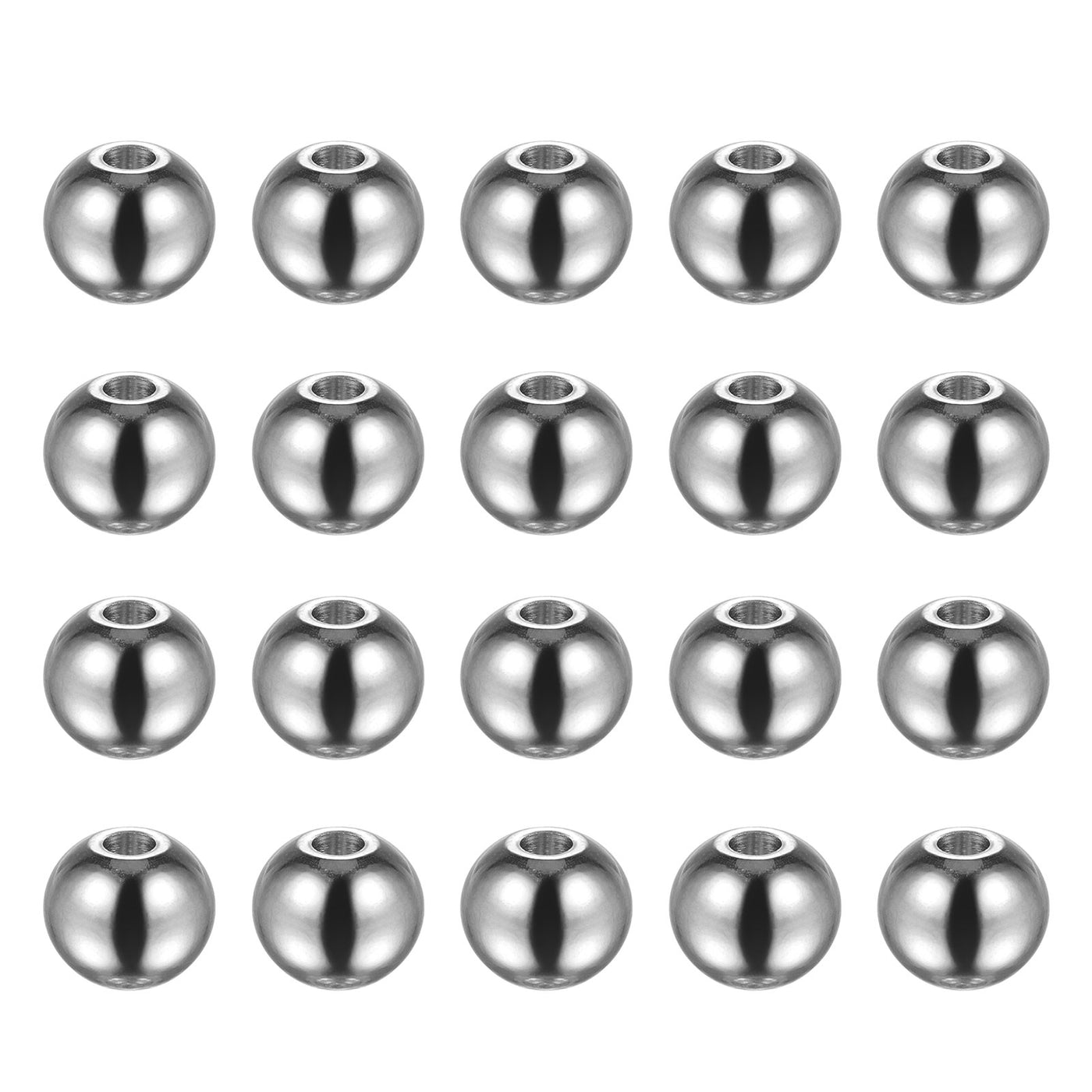 Harfington Beads Stainless Steel Bead for DIY Craft