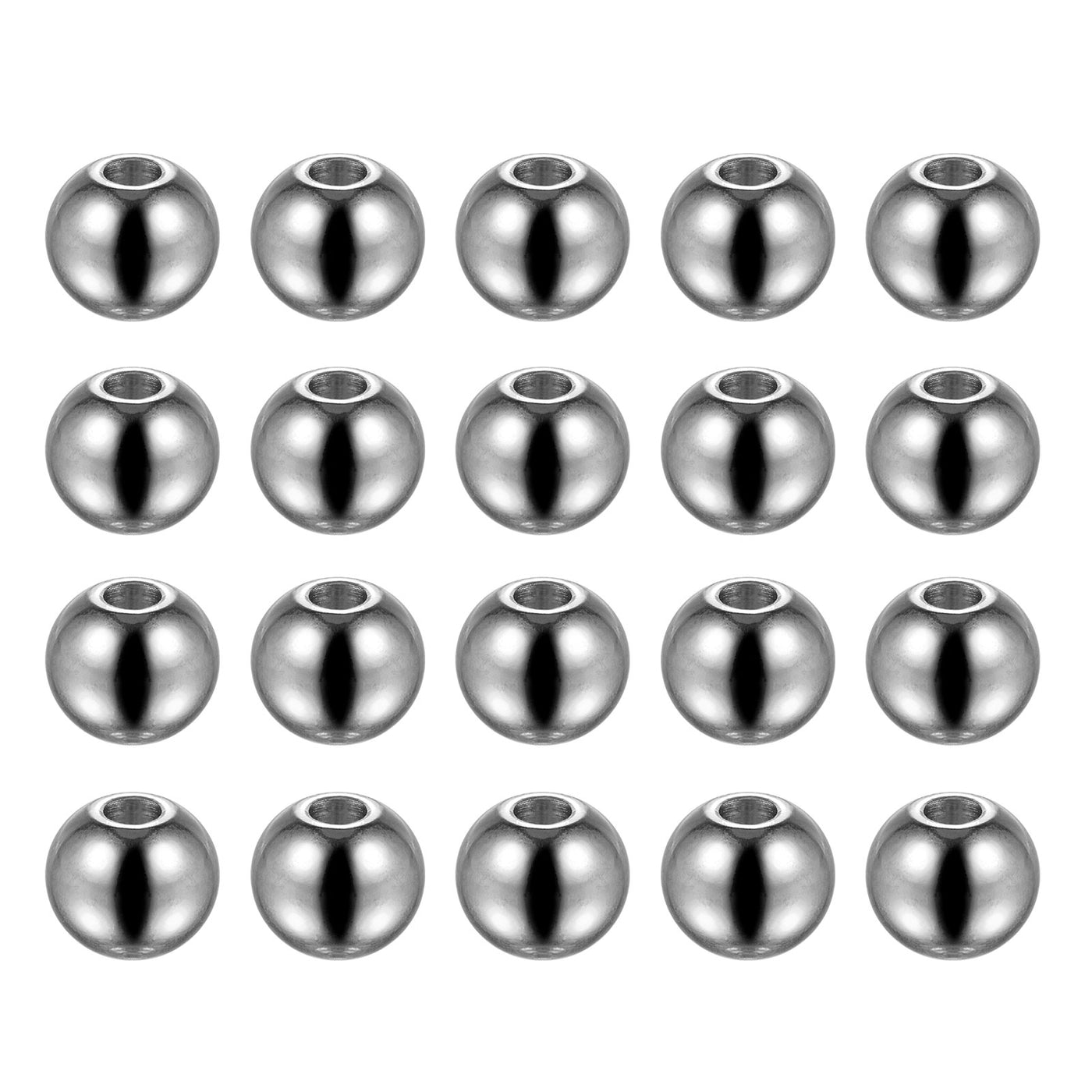 Harfington Beads Stainless Steel Bead for DIY Craft