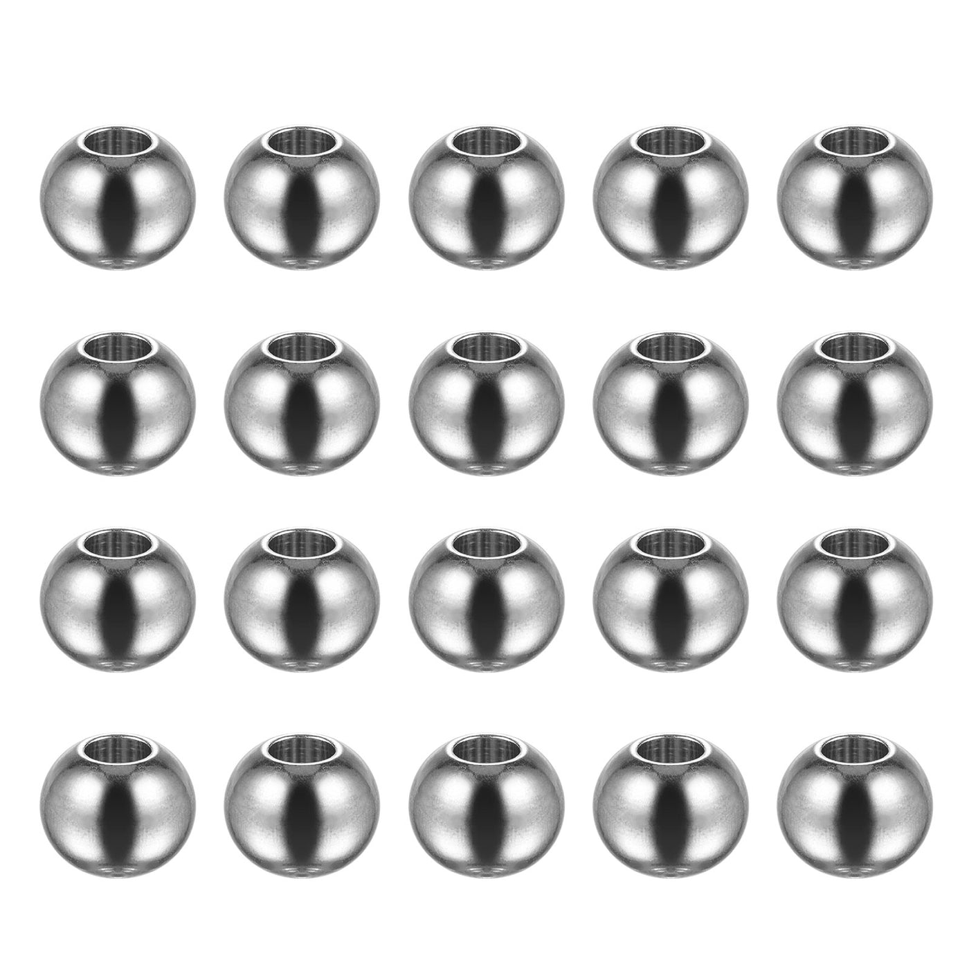 Harfington Beads Stainless Steel Bead for DIY Craft