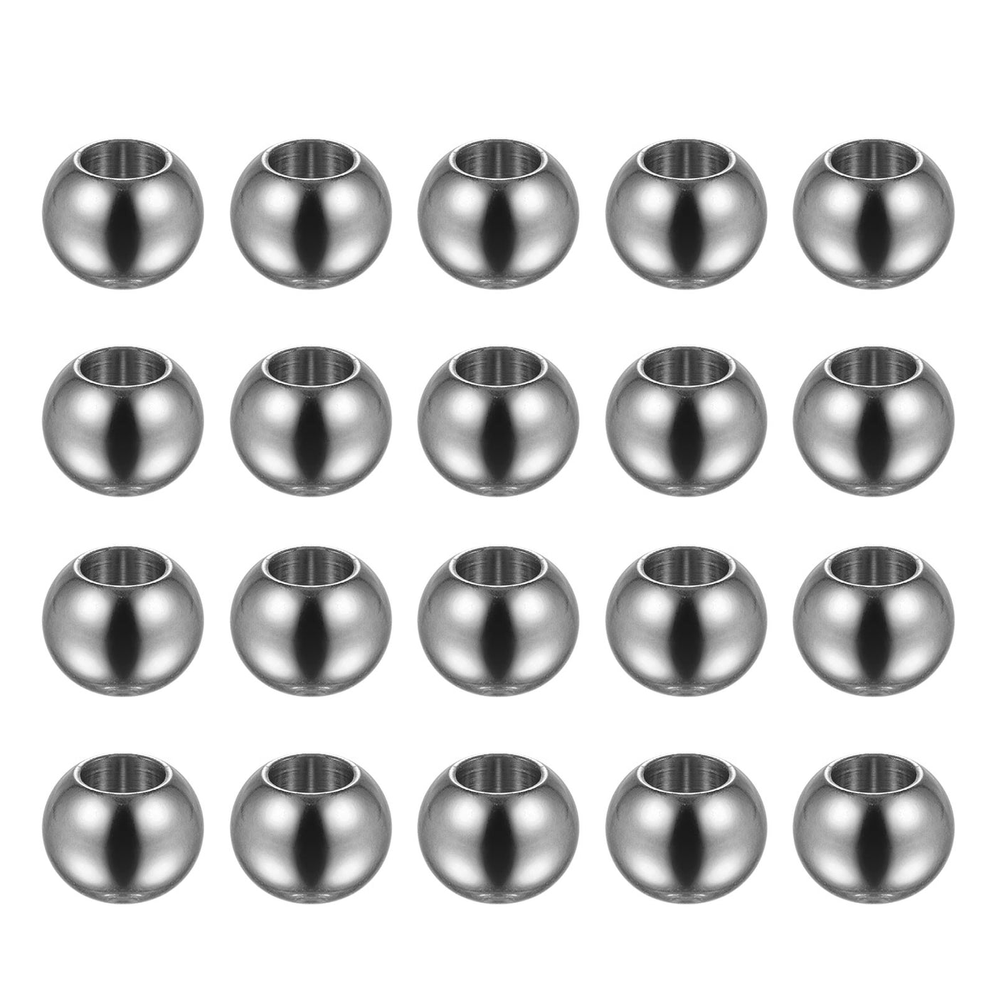 Harfington Beads Stainless Steel Bead for DIY Craft