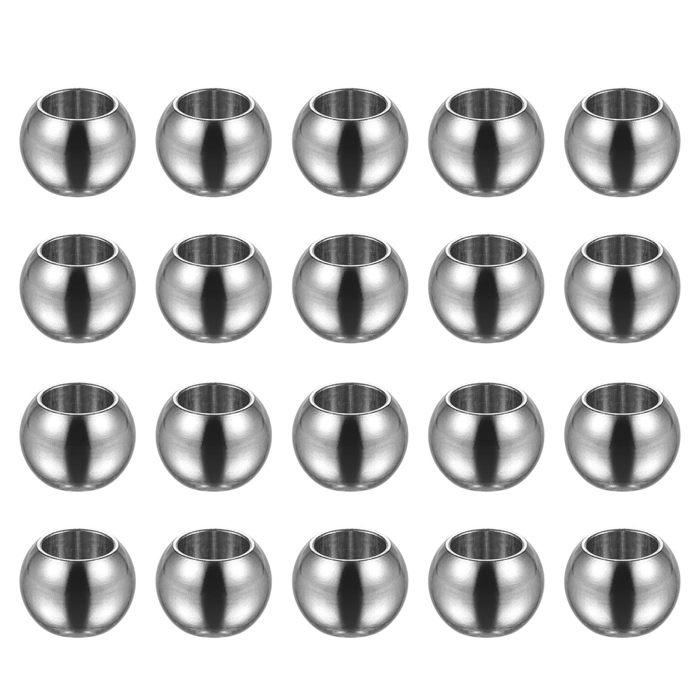 Harfington Beads Stainless Steel Bead for DIY Craft