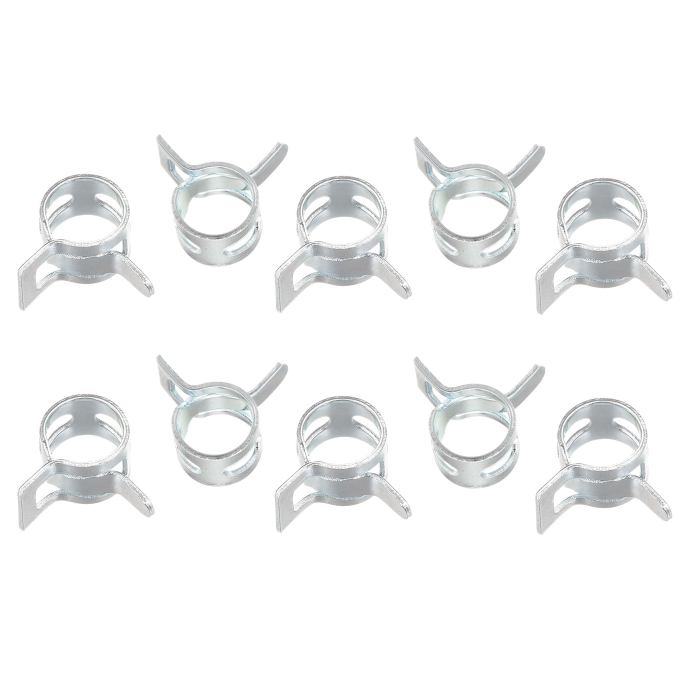 Harfington Spring Band Type Action Fuel/Silicone Vacuum Hose Pipe Clamp Low Pressure Air Clips Clamps