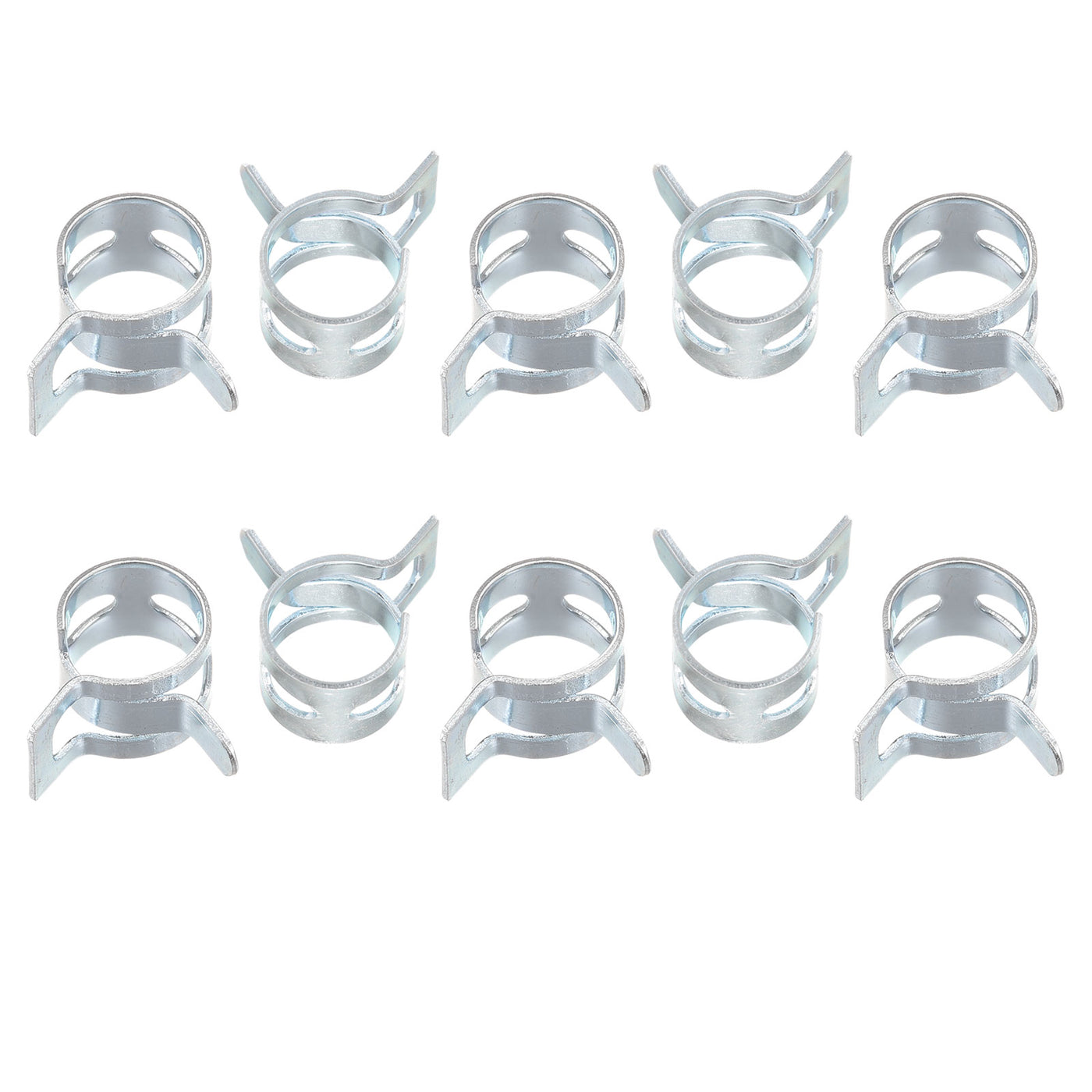 Harfington Spring Band Type Action Fuel/Silicone Vacuum Hose Pipe Clamp Low Pressure Air Clips Clamps