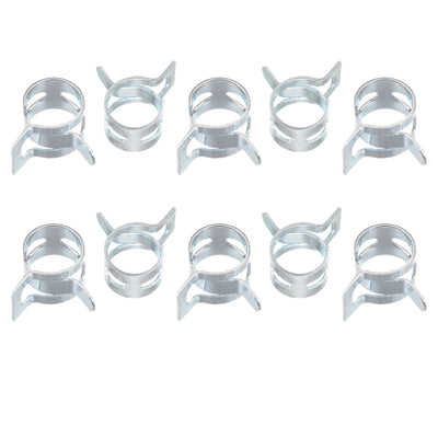 Harfington Spring Band Type Action Fuel/Silicone Vacuum Hose Pipe Clamp Low Pressure Air Clips Clamps