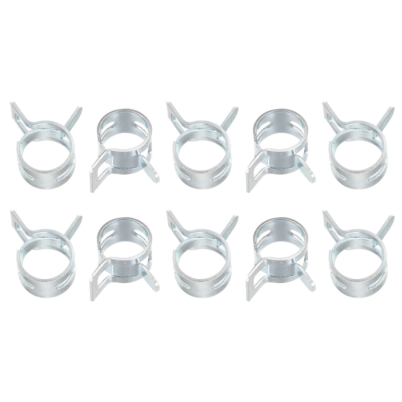 Harfington Spring Band Type Action Fuel/Silicone Vacuum Hose Pipe Clamp Low Pressure Air Clips Clamps