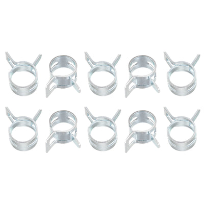 Harfington Spring Band Type Action Fuel/Silicone Vacuum Hose Pipe Clamp Low Pressure Air Clips Clamps