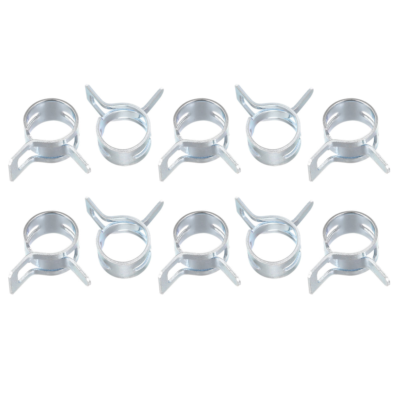 Harfington Spring Band Type Action Fuel/Silicone Vacuum Hose Pipe Clamp Low Pressure Air Clips Clamps