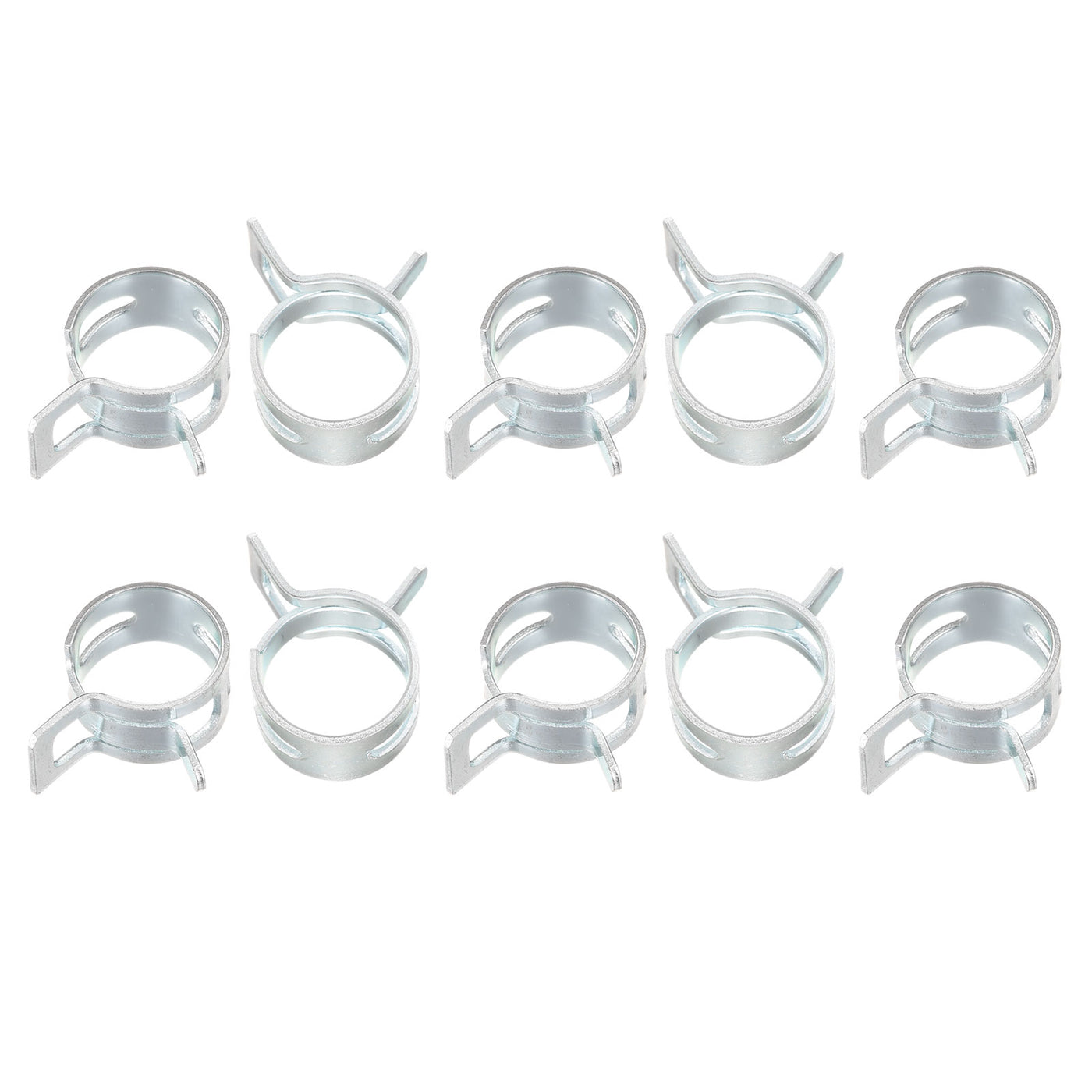 Harfington Spring Band Type Action Fuel/Silicone Vacuum Hose Pipe Clamp Low Pressure Air Clips Clamps