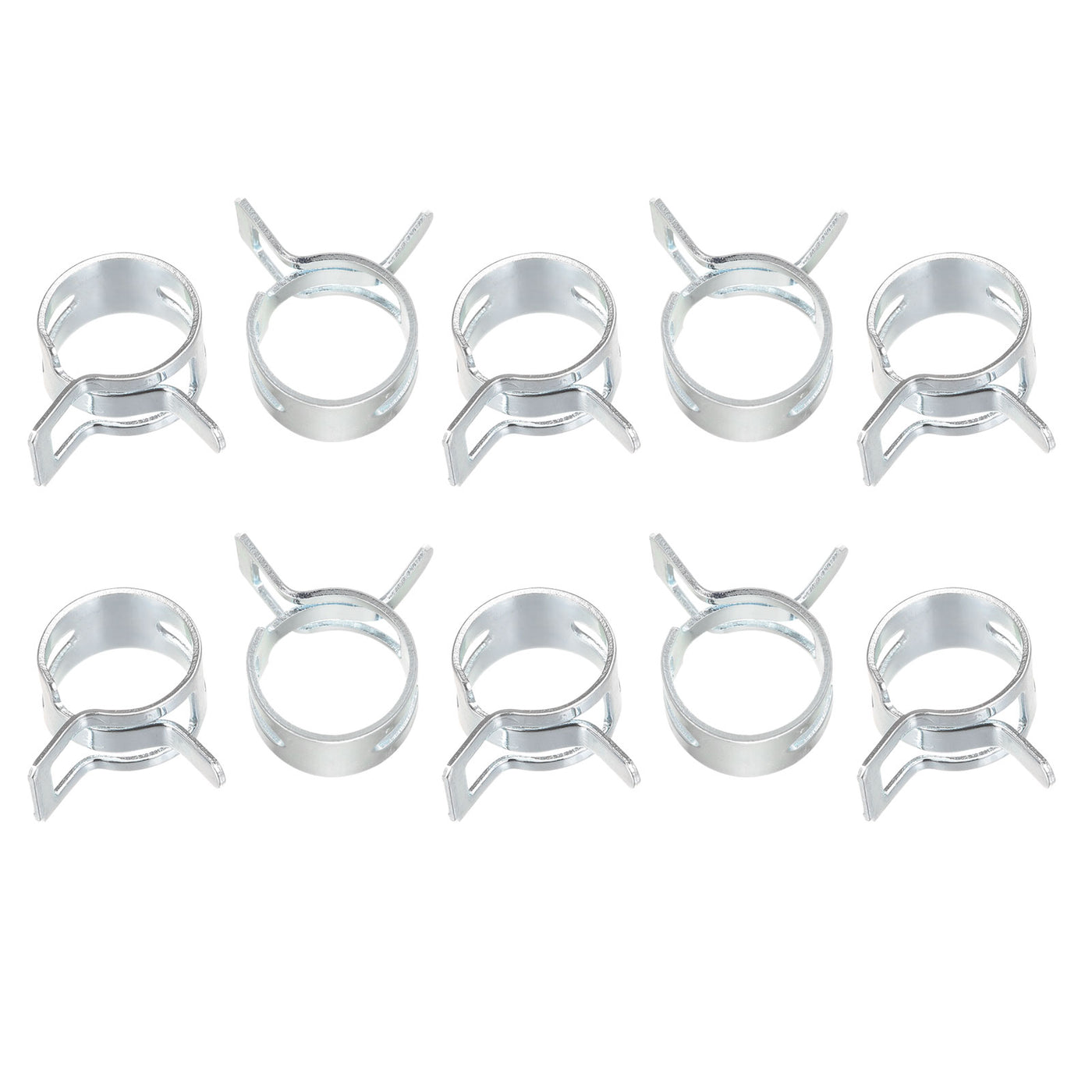 Harfington Spring Band Type Action Fuel/Silicone Vacuum Hose Pipe Clamp Low Pressure Air Clips Clamps