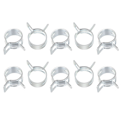 Harfington Spring Band Type Action Fuel/Silicone Vacuum Hose Pipe Clamp Low Pressure Air Clips Clamps