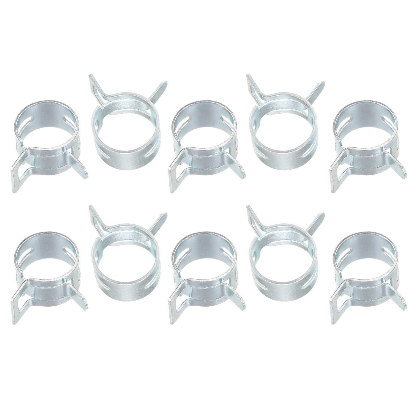 Harfington Spring Band Type Action Fuel/Silicone Vacuum Hose Pipe Clamp Low Pressure Air Clips Clamps