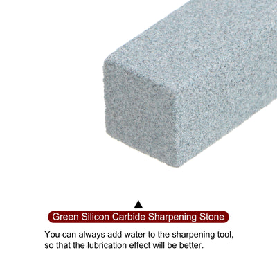 Harfington Sharpening Stone Rectangle Silicon Carbide Whetstone