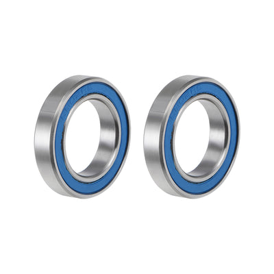 uxcell Uxcell Ball Bearing Double Sealed ABEC-3 Bearings Blue Cover