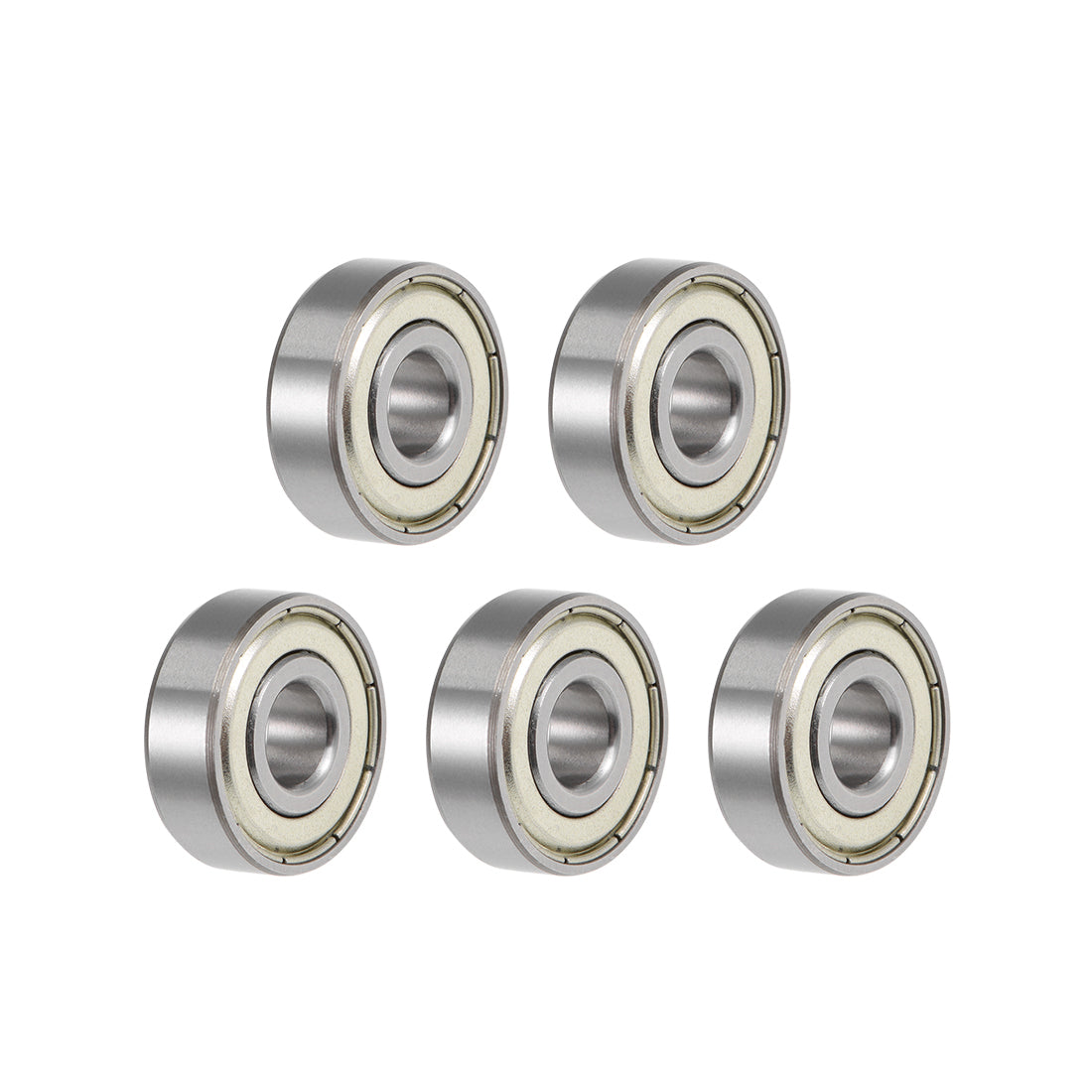 uxcell Uxcell Deep Groove Ball Bearing Double Shielded Z2 Bearings