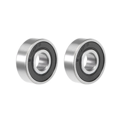 uxcell Uxcell Deep Groove Ball Bearings Metric Double Sealed Chrome Steel Rollers