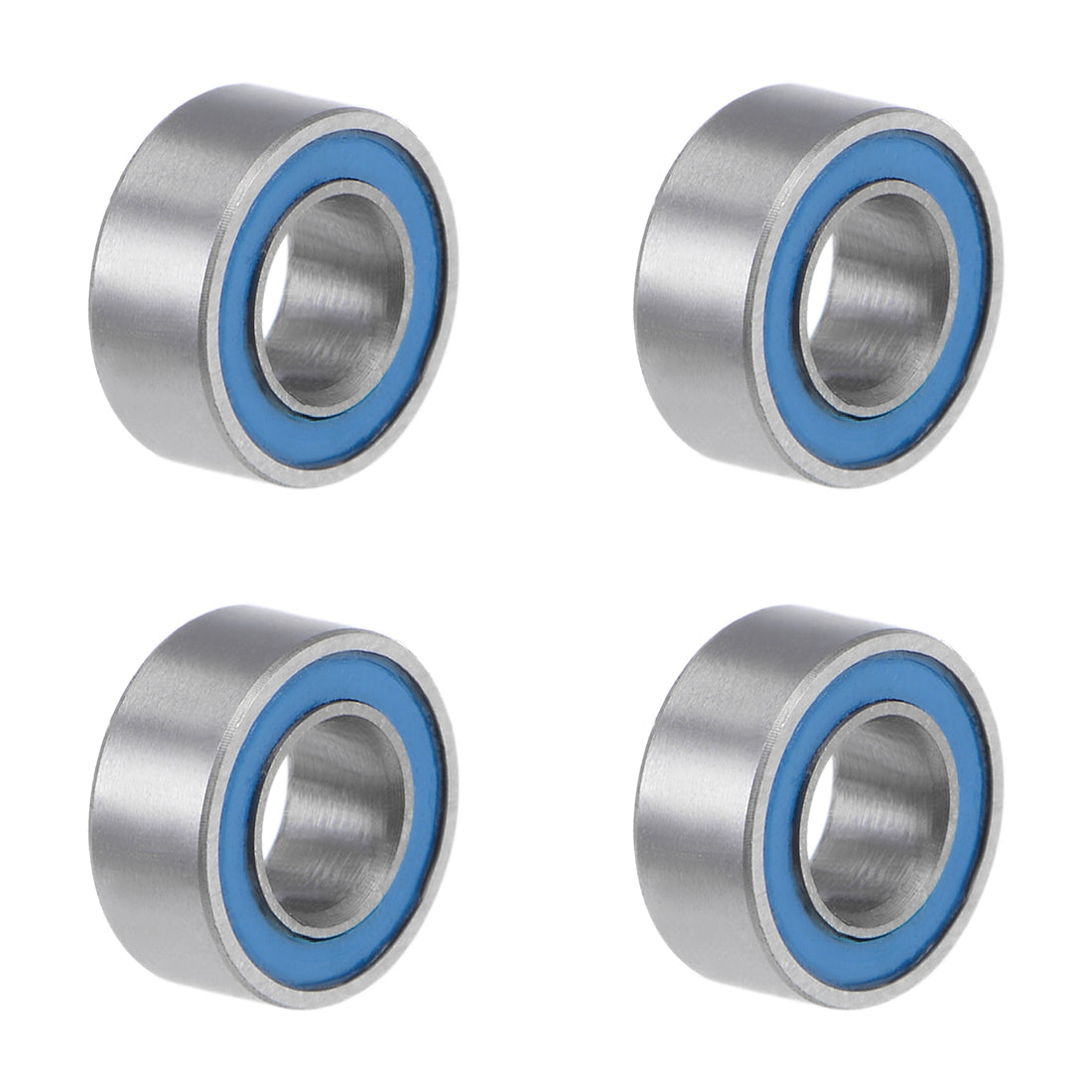 uxcell Uxcell Deep Groove Ball Bearings Metric Double Sealed Chrome Steel Blue P0 Z2