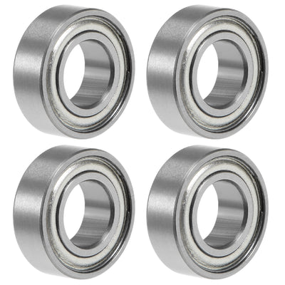 uxcell Uxcell Deep Groove Ball Bearings Metric Double Shielded Chrome Steel P0 Z1 Bearings