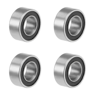 uxcell Uxcell Deep Groove Ball Bearings Metric Double Sealed Chrome Steel P0 Z2