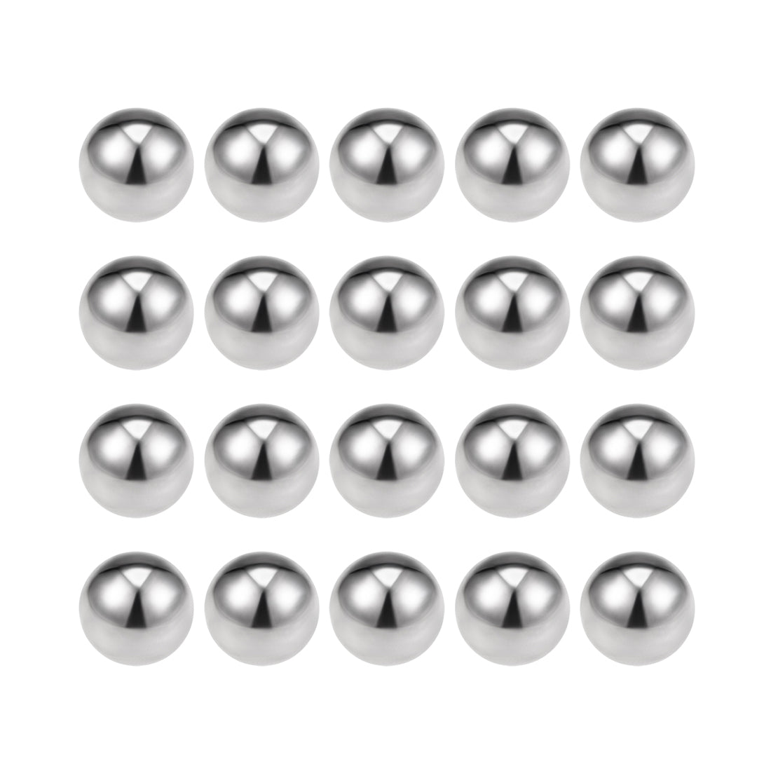 Uxcell Uxcell 7/32" Bearing Balls 440C Stainless Steel G25 Precision Balls 50pcs