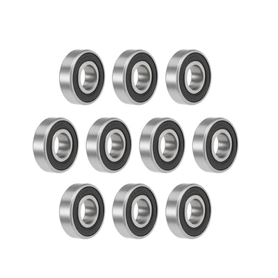 uxcell Uxcell Deep Groove Ball Bearings Metric Double Seal High Carbon Steel Z2