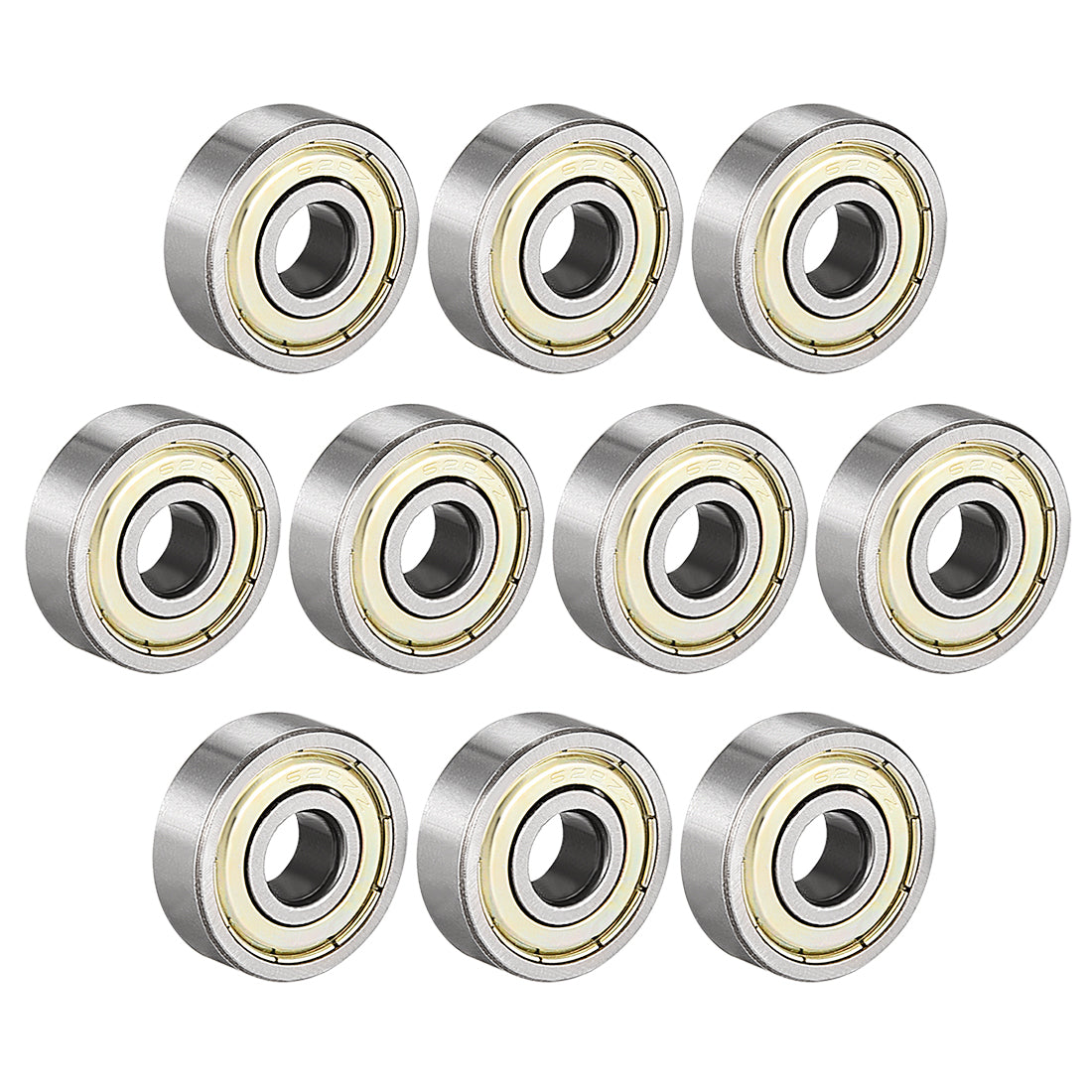 uxcell Uxcell Deep Groove Ball Bearings Metric Double Shielded Carbon Steel Bearings