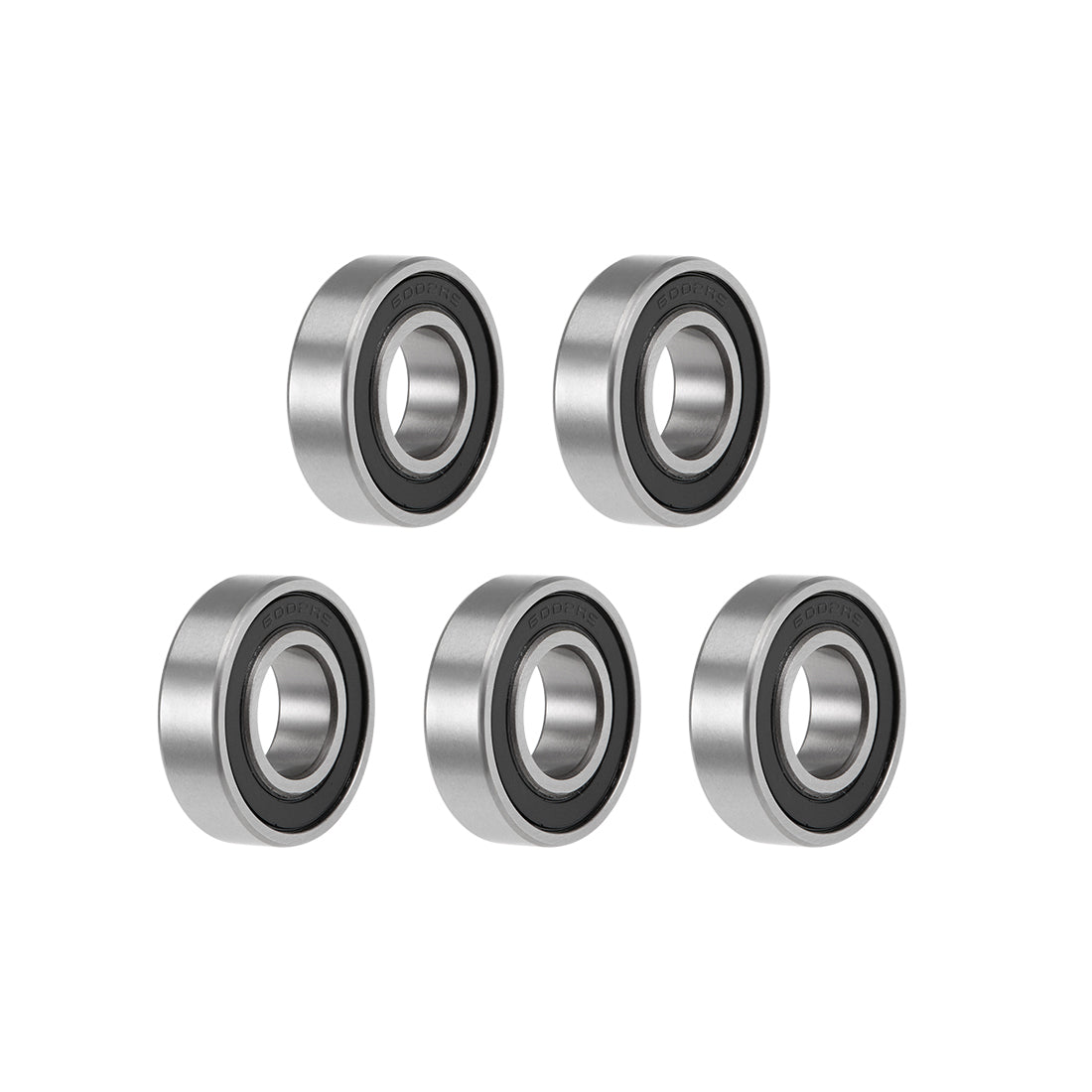 uxcell Uxcell Deep Groove Ball Bearings Metric Double Sealed High Carbon Steel Z2 Level