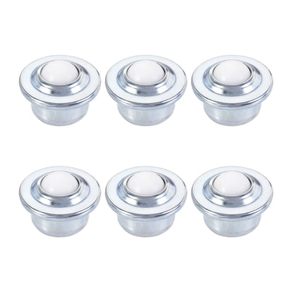 Harfington Uxcell Ball Transfer Bearing Unit mm Lbs Nylon Drop-in Type for Transmission 6pcs